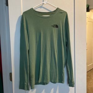The north face long sleeve t